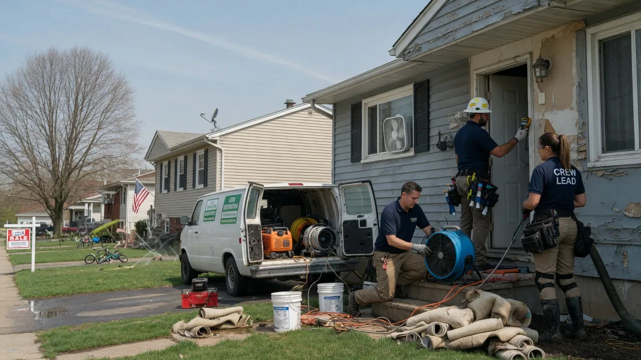 Flood Cleanup in East Earl, PA near me